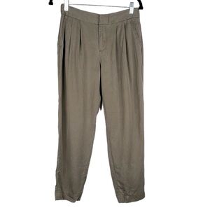 GAP Olive Green Lyocell Pants Size 2 Regular